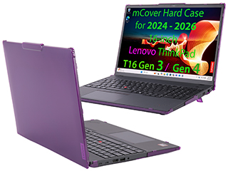 mCover Hard Shell case for 16-inch Lenovo ThinkPad T16 G3 G4 Windows PC