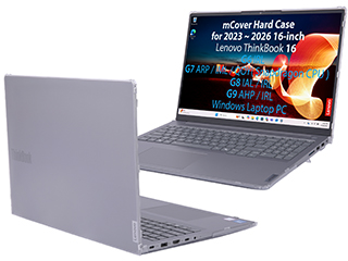 mCover Hard Shell case for 16-inch Lenovo ThinkBook 16 G6 G7 G8 G9 series