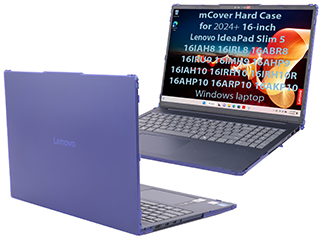mCover Hard Shell case for 16-inch Lenovo Ideapad Slim 5 16AHP10 16ARP10 16IRH10 16IRU9 series Windows Laptop