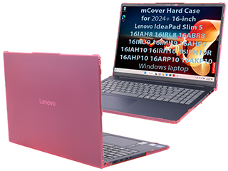 mCover Hard Shell case for 16-inch Lenovo Ideapad Slim 5 16AHP10 16ARP10 16IRH10 16IRU9 series Windows Laptop