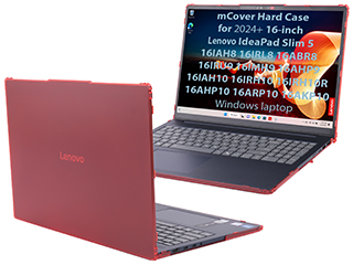 mCover Hard Shell case for 16-inch Lenovo Ideapad Slim 5 16AHP10 16ARP10 16IRH10 16IRU9 series Windows Laptop