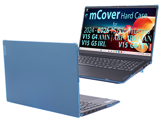 mCover Hard Shell case for 15.6-inch Lenovo V15 G4 G5 G6 series Windows Laptop