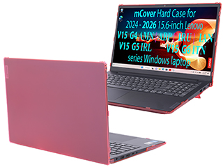 mCover Hard Shell case for 15.6-inch Lenovo V15 G4 G5 G6 series Windows Laptop