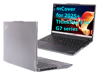 mCover Hard Shell case for 14-inch Lenovo ThinkPad E14 G7 14-inch Windows Laptop