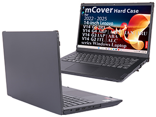 mCover Hard Shell case for 14-inch Lenovo V14 G2 G3 G4 G5 series Windows Laptop