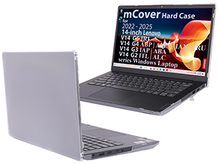 mCover Hard Shell case for 14-inch Lenovo V14 G2 G3 G4 G5 series Windows Laptop