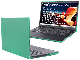 mCover Hard Shell case for 14-inch Lenovo V14 G2 G3 G4 G5 series Windows Laptop