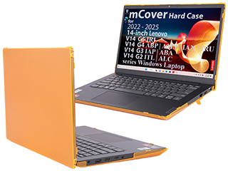 mCover Hard Shell case for 14-inch Lenovo V14 G2 G3 G4 G5 series Windows Laptop