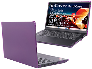 mCover Hard Shell case for 14-inch Lenovo V14 G2 G3 G4 G5 series Windows Laptop