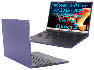 mCover Hard Shell case for 16-inch Lenovo ThinkPad E16 G3 Windows PC