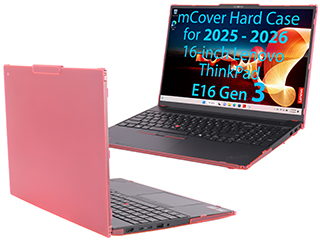 mCover Hard Shell case for 16-inch Lenovo ThinkPad E16 G3 Windows PC