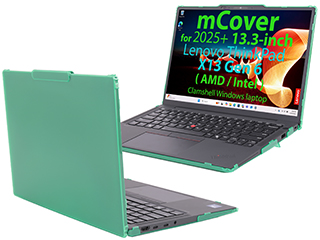 mCover case for 13-inch Lenovo ThinkPad X13 Gen 6 Windows Laptop PC
