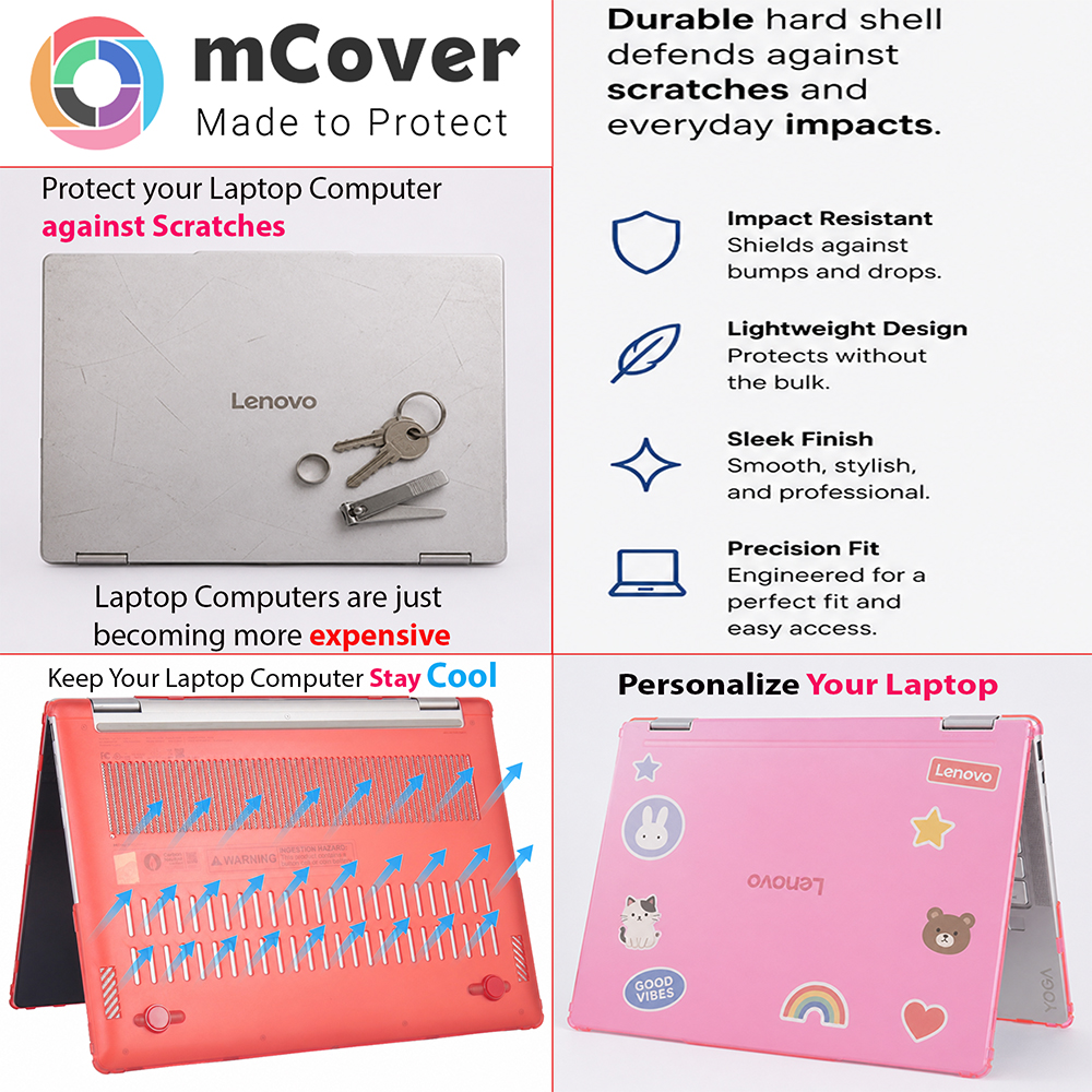 mCover case for Lenovo Yoga 7 2-in-1 16AKP10 16AGP11 16ILL10 16IPH11 series 16-inch Windows Laptops