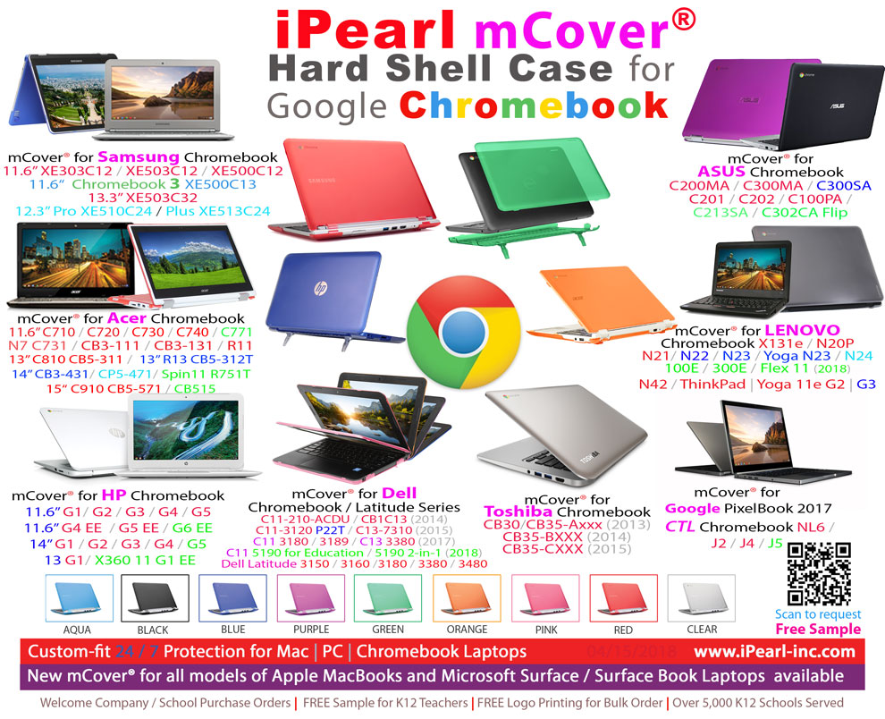 mCover® for Google Chromebooks